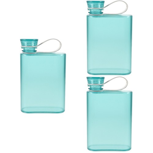 Borraccia piatta blu