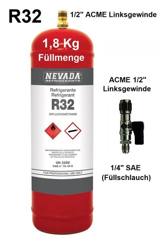 Refrigerante r32 bottiglia - refrigerante,