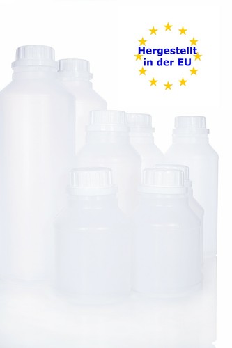 Bottiglia rotonda hdpe con - bottiglia,