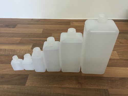 Bottiglia vuota plastica