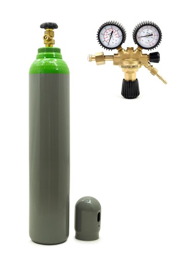Bombola gas con - , riduttore